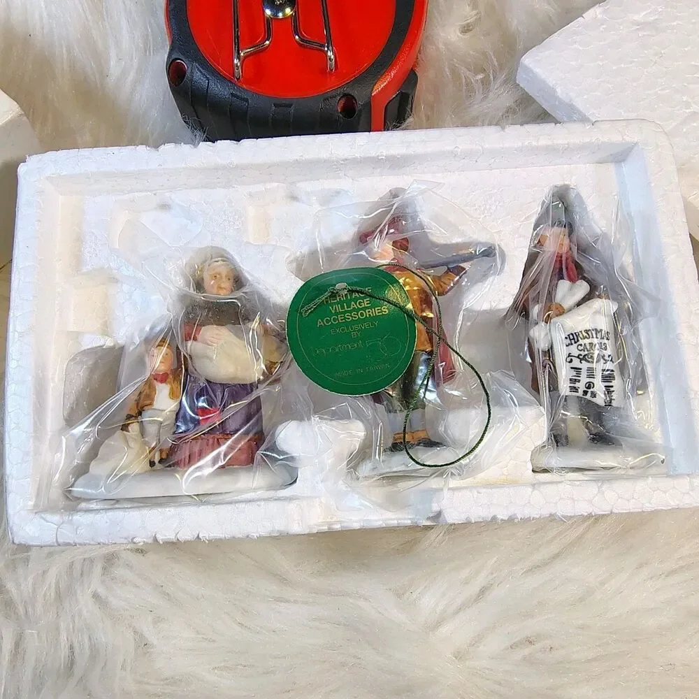 Dept. 56 Heritage Village Portobello Road Peddlers Set Of 3 5828-9 P